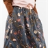Picture of Flower Field - M - Katoen Gabardine Twill - Nachtblauw