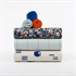 Picture of Flower Joy - M - Katoen Canvas Gabardine Twill - Oceana Blauw