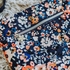 Picture of Flower Joy - M - Katoen Canvas Gabardine Twill - Oceana Blauw