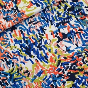 Picture of Paint Fun - L - French Terry - Tofu Beige